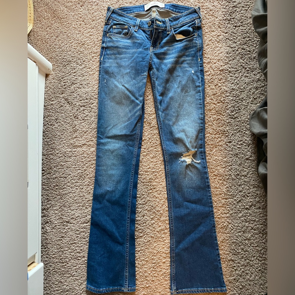 Hollister boot cut jeans women size 1R